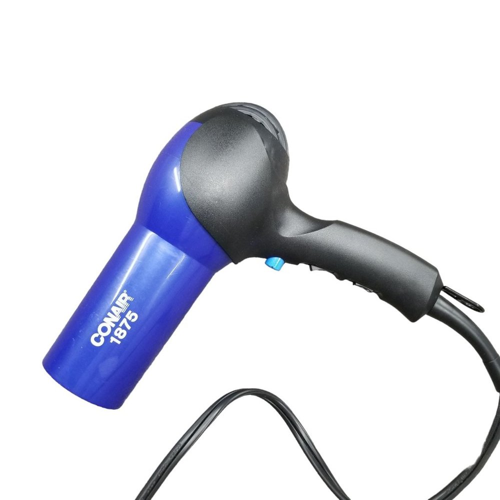 Conair Hair Dryer 1875 Blue Black Corded 125V 146NP Blue Black